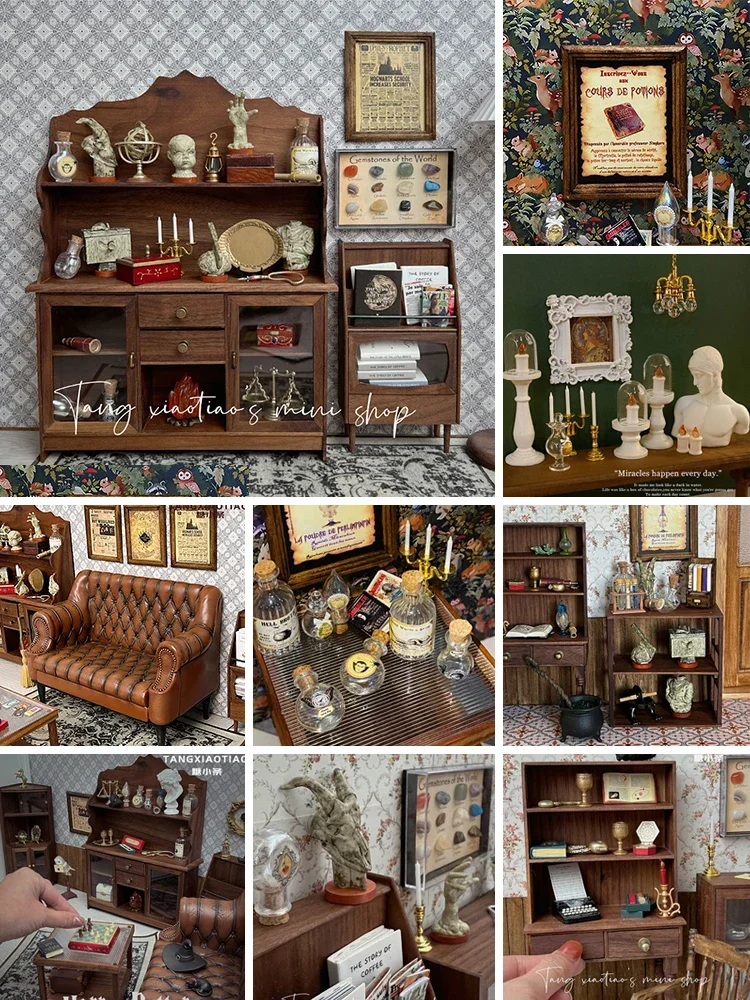 Home Decor Za - Poppenhuis Retro Decoratie Magisch Huis Rekwisieten