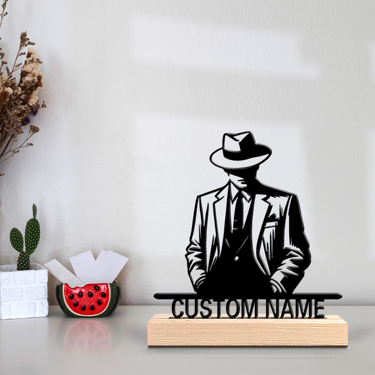 Home Decor Statue - 1 stuk Creatief pakje jongen Gepersonaliseerd