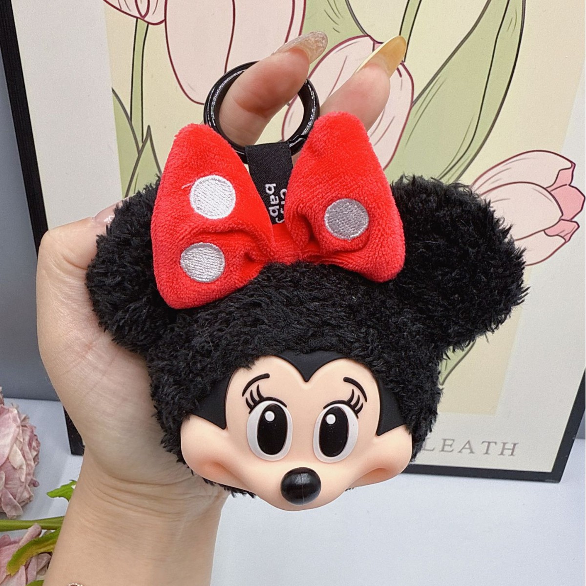 Home Decor Statue - Mickey Minnie Pluche Pop Sleutelhanger Leuke