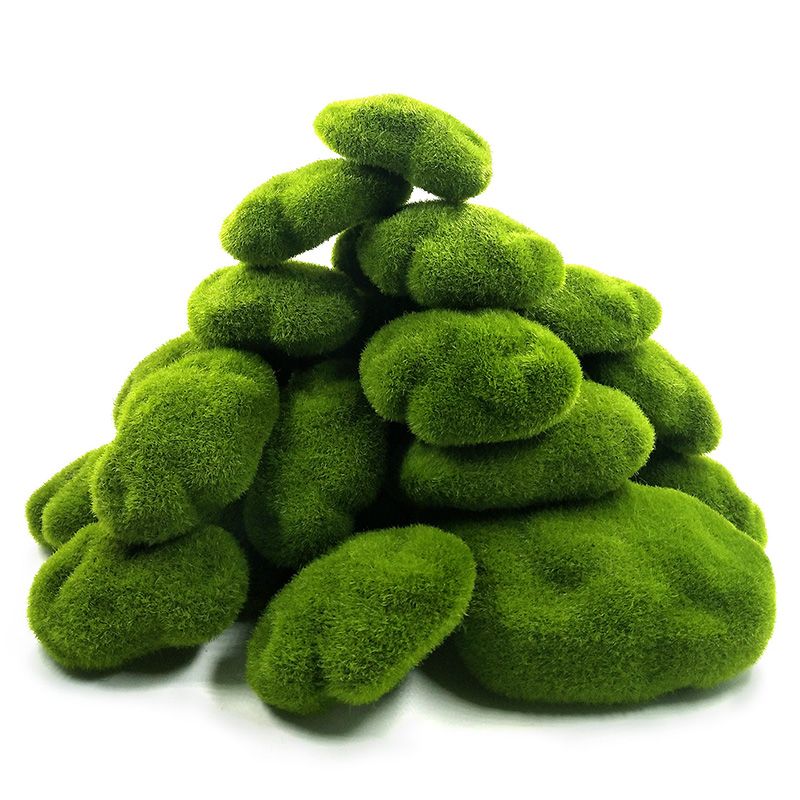 Home Decor Za - Groen Kunstgras Schuim Mosplanten Micro Landschap