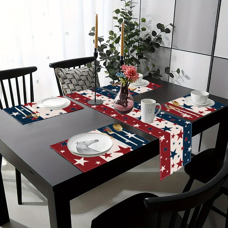VIKAMA Onafhankelijkheidsdag 4 - Linen Table Runner recensie en prijs