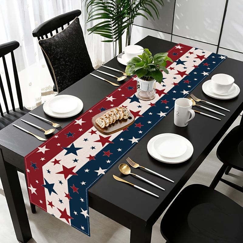 VIKAMA Onafhankelijkheidsdag 4 - Linen Table Runner recensie en prijs