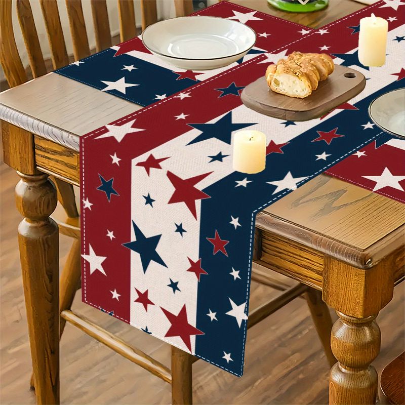 VIKAMA Onafhankelijkheidsdag 4 - Linen Table Runner recensie en prijs