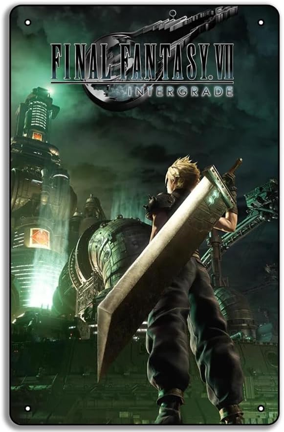 Final Fantasy VII Game Poster  - Home Decor Games Free recensie en prijs