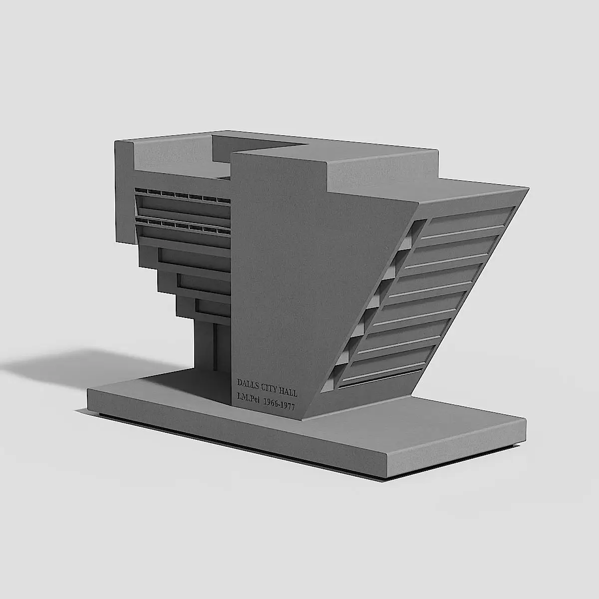 Ik.M. Pei 'Dallas City Hall',  - Home Decor Dallas recensie en prijs