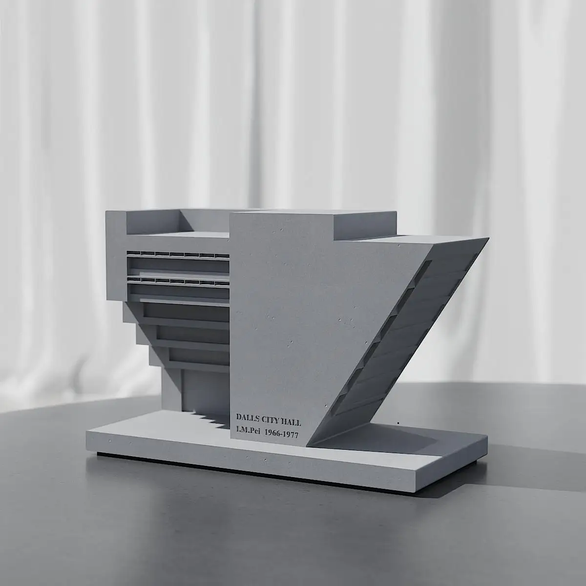 Ik.M. Pei 'Dallas City Hall',  - Home Decor Dallas recensie en prijs