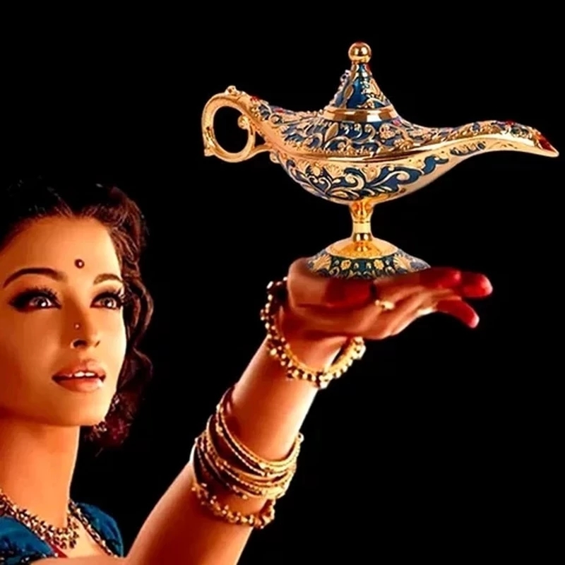 Grote Maat Aladdin Magic Lamp  - Home Decor Za recensie en prijs