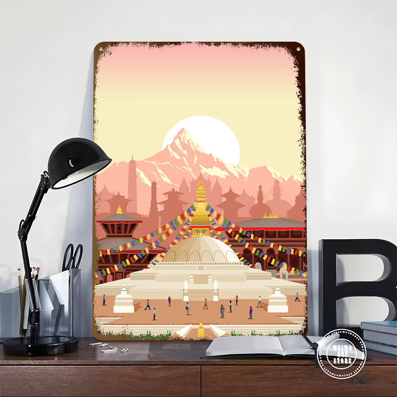 Kathmandu Travel Print Printin - Home Decor Kathmandu recensie en prijs