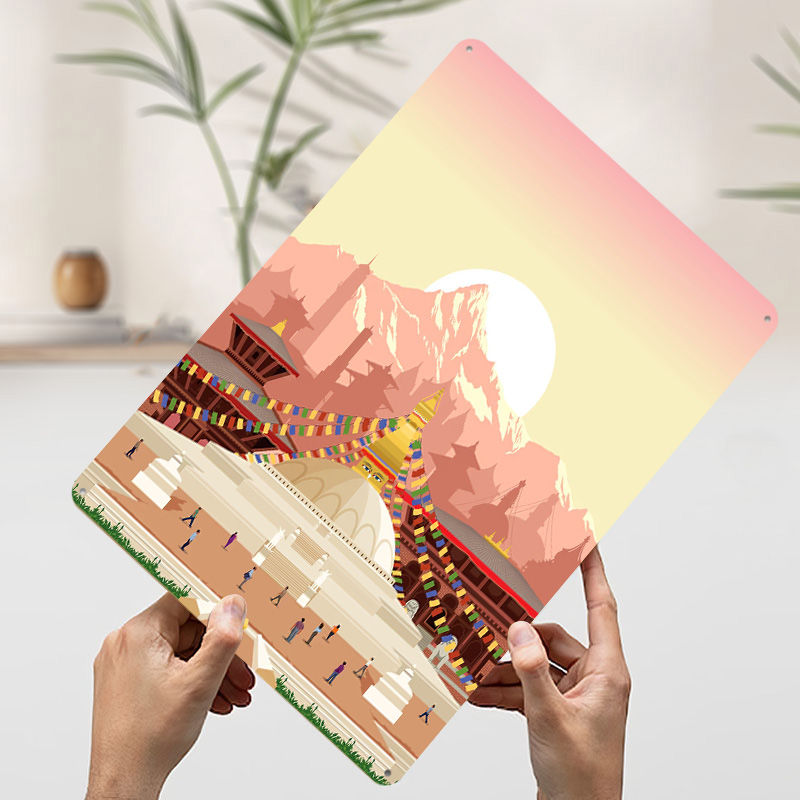Kathmandu Travel Print Printin - Home Decor Kathmandu recensie en prijs