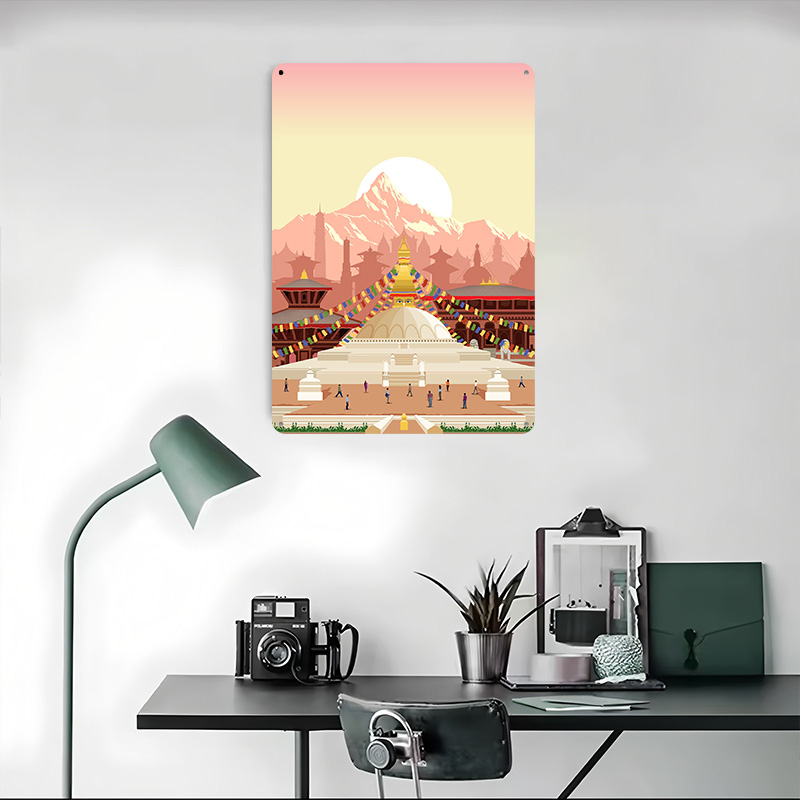 Kathmandu Travel Print Printin - Home Decor Kathmandu recensie en prijs