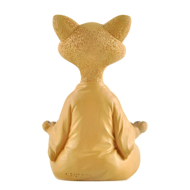 Meditatie Kat Sculptuur Tuinde - Home Decor Za recensie en prijs