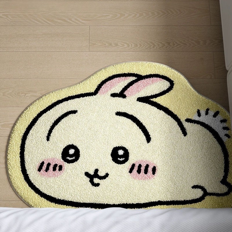 -Chiikawa！！！ Cartoon Tapijt An - Home Decor Japanese recensie en prijs
