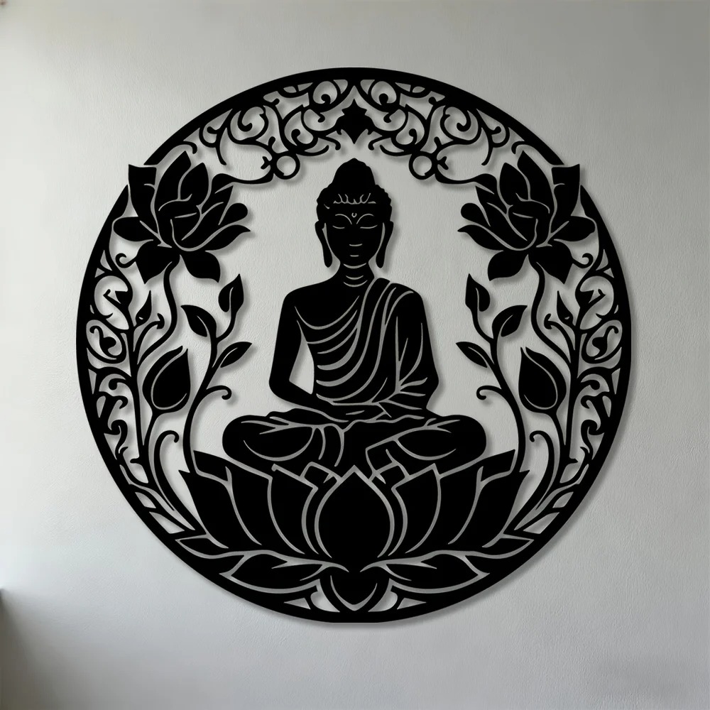 2D Platte Boeddha Lotus Mandal - Home Decor Brand recensie en prijs