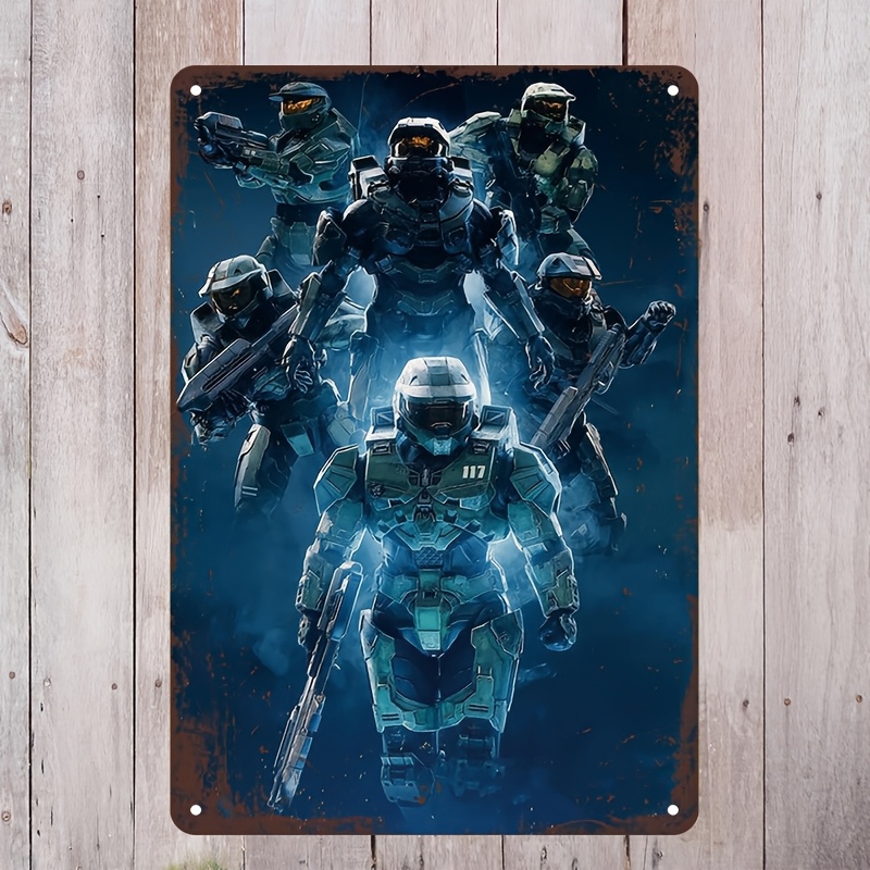 Halo-geïnspireerd metalen wand - Home Decor Games Free recensie en prijs