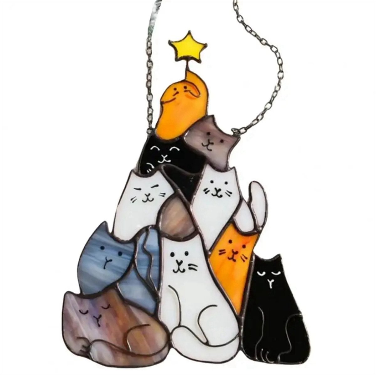 [N84R] Kat Zonvanger Acryl Sta - Home Christmas Decor recensie en prijs