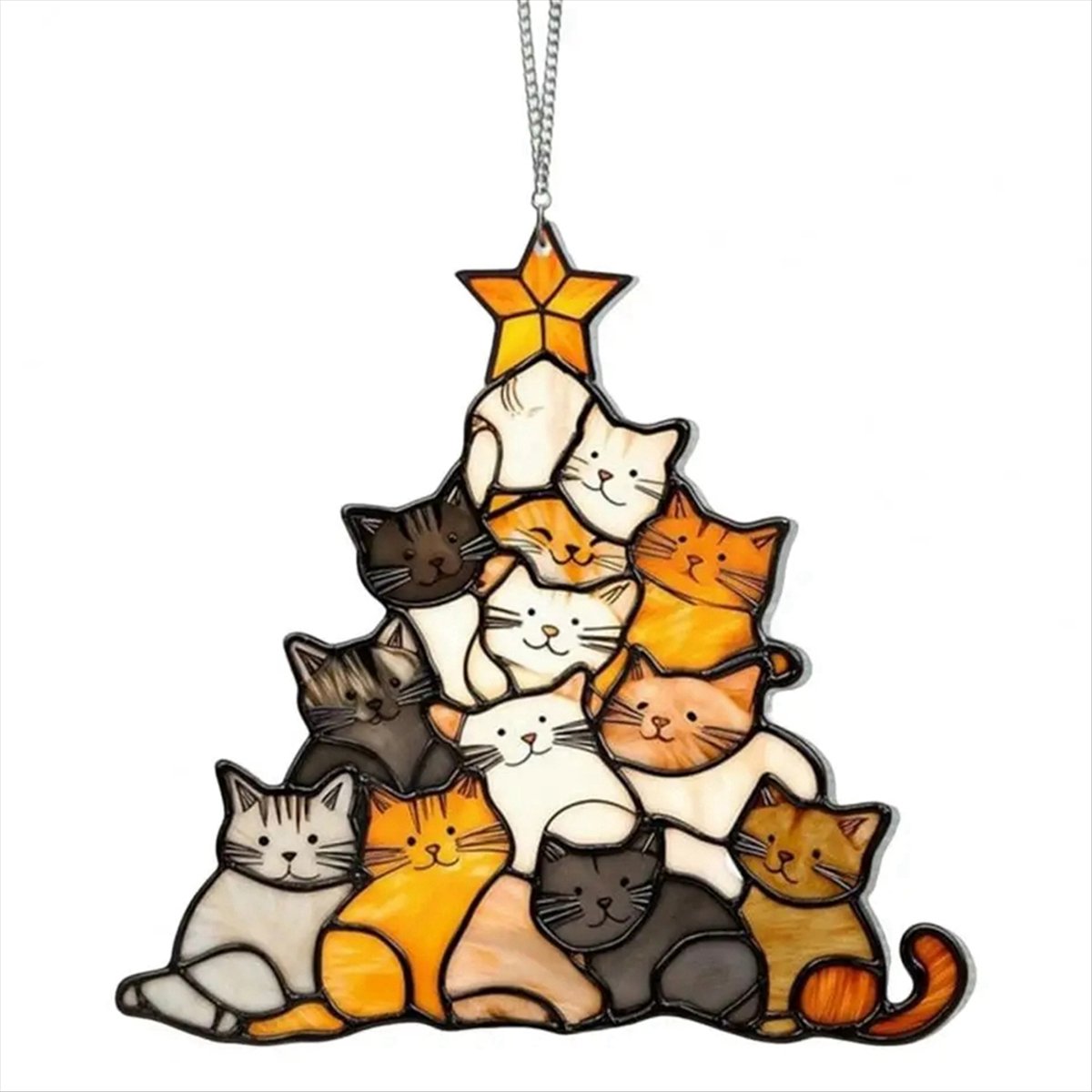 [N84R] Kat Zonvanger Acryl Sta - Home Christmas Decor recensie en prijs