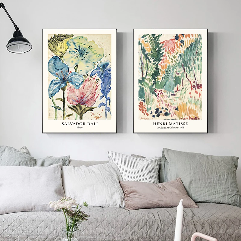 Van Gogh Star Vase Series Wall - Home Decor Za recensie en prijs