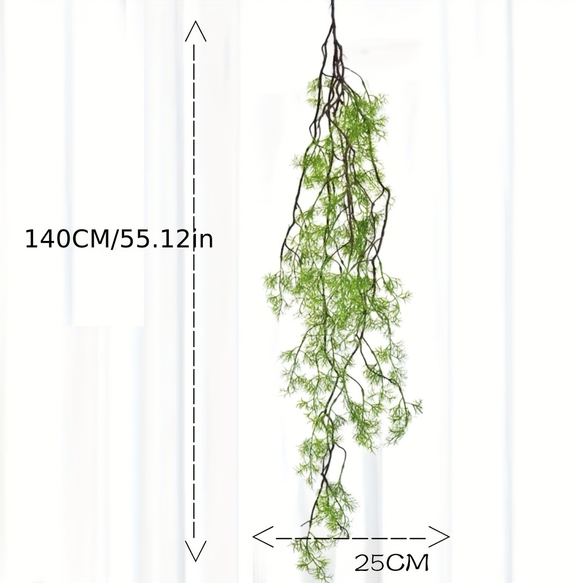 1 stuk, 140 cm kunstmatige win - Rattan Plant Basket recensie en prijs