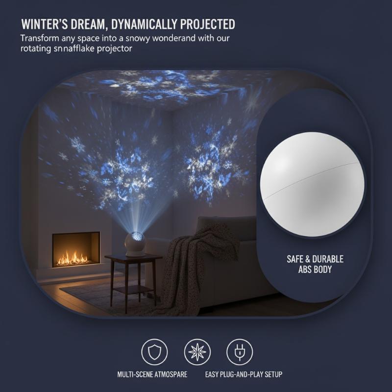 Kerst LED-sneeuwvlokprojector, - Home Christmas Decor recensie en prijs
