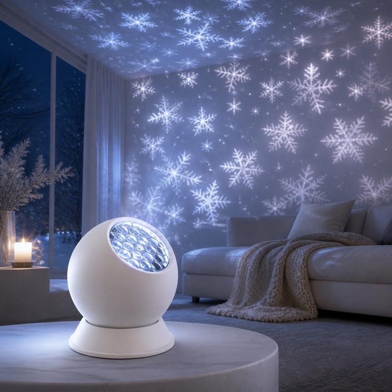 Kerst LED-sneeuwvlokprojector, - Home Christmas Decor recensie en prijs