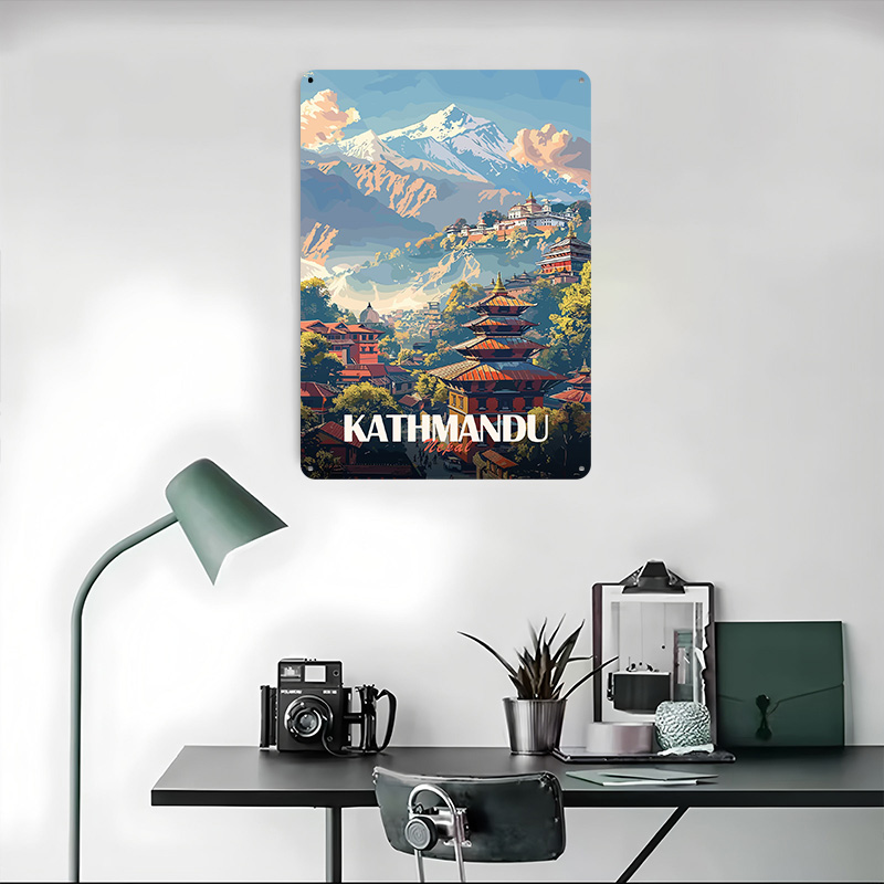 Kathmandu Nepal Cityscape Post - Home Decor Kathmandu recensie en prijs
