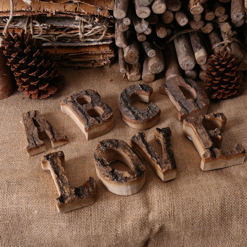 Houten Letters Home Decor Alfa - Home Decor Brand recensie en prijs