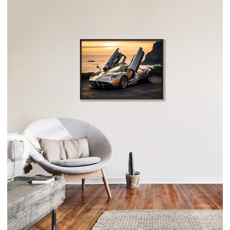 Frameloze moderne beroemde mer - Home Decor Brand recensie en prijs