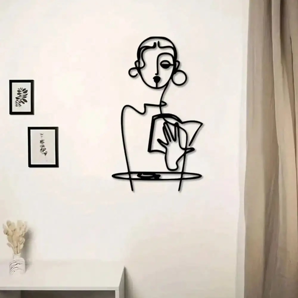 Minimalistische vrouw metaal w - Home Decor Brand recensie en prijs
