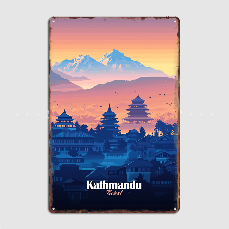Kathmandu Skyline Travel Scene - Home Decor Kathmandu recensie en prijs