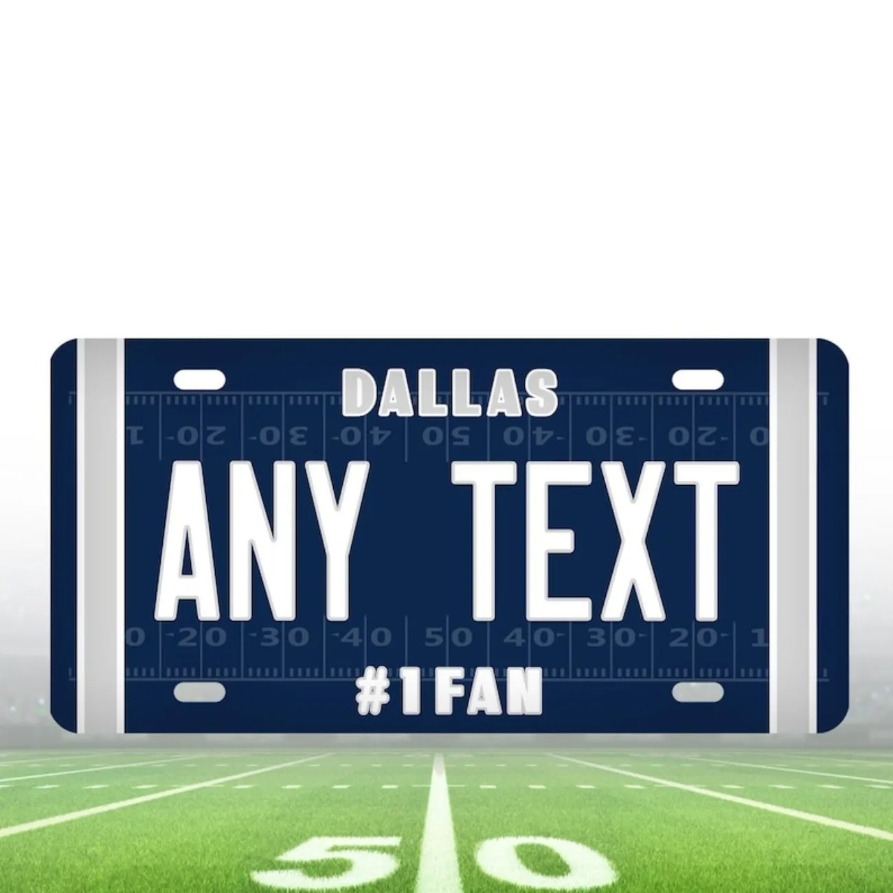 Aangepaste tekst Dallas Cowboy - Home Decor Dallas recensie en prijs